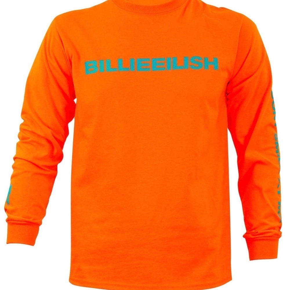 Billie Eilish Unisex Long Sleeve T-Shirt Size M